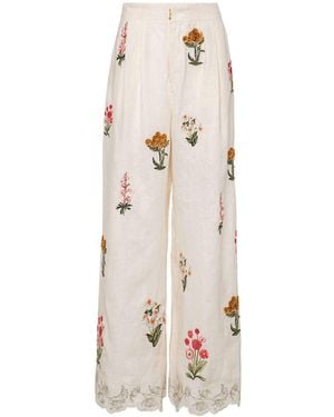 Agua Bendita Pinon Prada Trousers - Natural