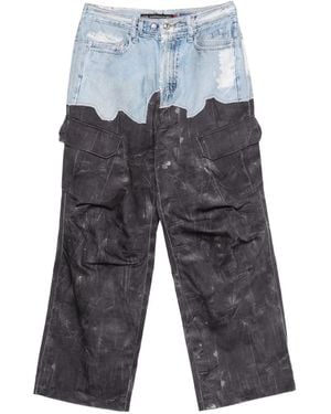 ANDERSSON BELL Panelled Jeans - Grey