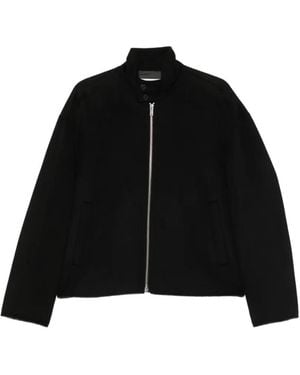 Tonywack Zip-Up Collar Jacket - Black
