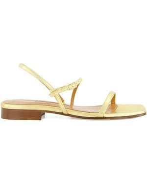Emme Parsons Hope Sandalen Mit Eckiger Knöchelriemen - Mettallic