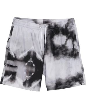 Sergio Tacchini Sansevero Tie-Dye Shorts - Grey
