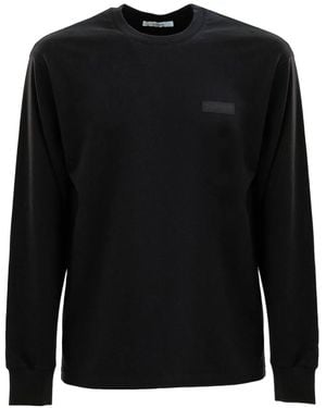 Givenchy Logo-Detail Long-Sleeve T-Shirt - Black