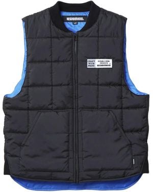 Neighborhood Bodywarmer Met Rits - Blauw