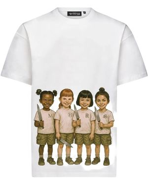 Mostly Heard Rarely Seen T-Shirt Culturally Inappropriate Girlscout - Blanc