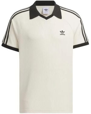adidas Short Sleeve Polo Shirt - White