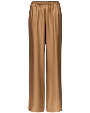 Loulou Alera Elasticated Trousers - Natural