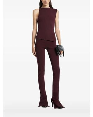 Courreges Top Oblique - Rosso