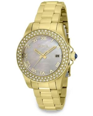 INVICTA WATCH Angel Crystal-Embellished 38Mm Watch - Metallic