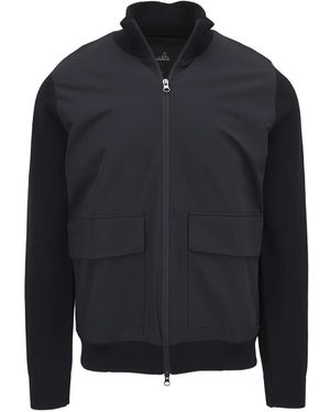 Wahts Dawson Panelled Pocket Jacket - Blue