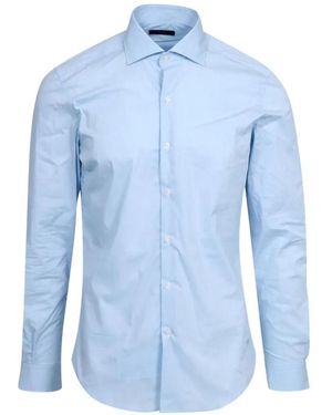 Fay Buttoned Shirt - Blue
