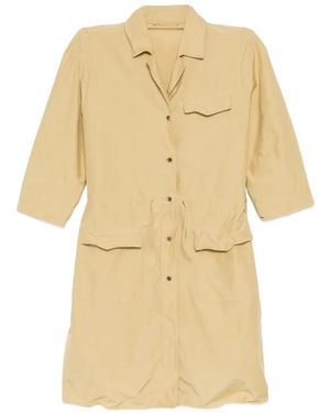 JNBY Collared Mini Dress - Natural