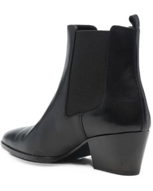 Fratelli Rossetti Pointed-Toe Chelsea Boots - Black