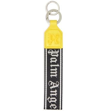 Palm Angels Logo-Strap Keychain - Metallic