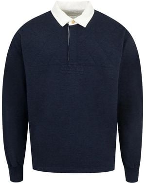 Visvim Larkham Polo Shirt - Blue