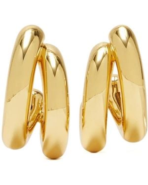 Jenny Bird Florence Hoop Earrings - Metallic