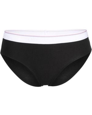 Alexander Wang Logo-Jacquard Briefs - Black