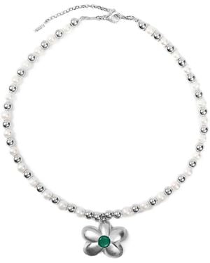 Veert 18K Pearl-Embellishment Necklace - White