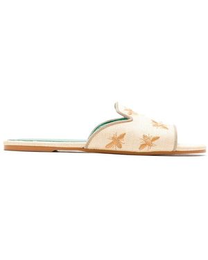 Blue Bird Shoes Sandali Slides Bees - Multicolore