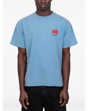 Carne Bollente Lick Me T-Shirt - Blau