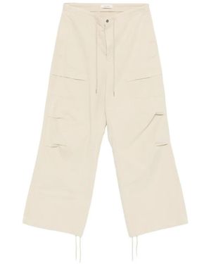 Entire studios Barren Drawstring Cargo Trousers - White