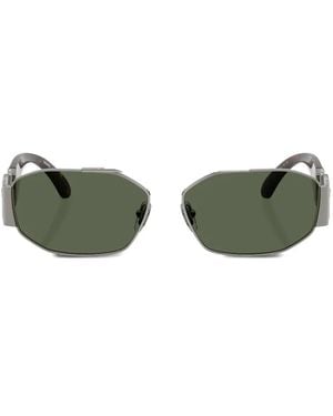 Versace Medusa Geometric Sunglasses - Green