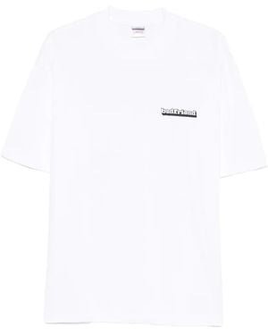 Badfriend T-Shirt Mit Logo-Print - Weiß