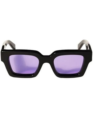Off-White c/o Virgil Abloh Square-Frame Sunglasses - Purple