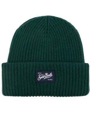 MC2 Saint Barth "Berry" Knitted Hat - Green