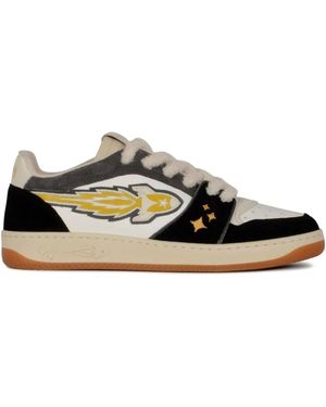 ENTERPRISE JAPAN Egg Rocket Low-Top Sneakers - Black
