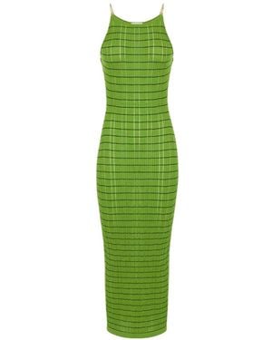 Elisabetta Franchi Striped Dress - Green