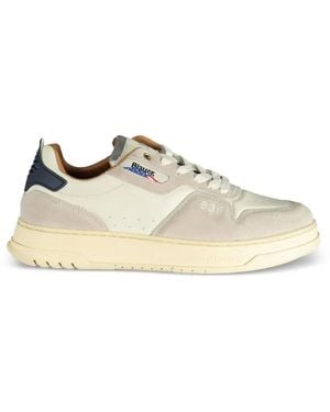 Blauer 936 Panelled Trainers - White