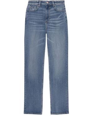 Ganni Stretch-Cotton Jeans - Blue