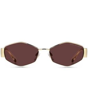 Marc Jacobs Gafas De Sol Triangle Con Montura Geométrica - Morado