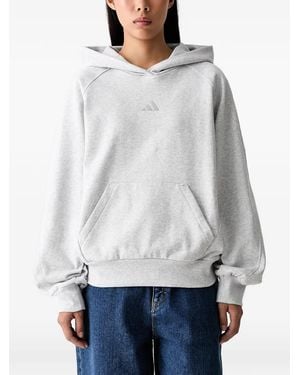 adidas Kit Small Logo Hoodie - Grey
