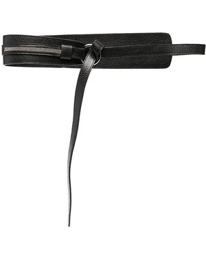 Fabiana Filippi Tie Fastening Belt - Black
