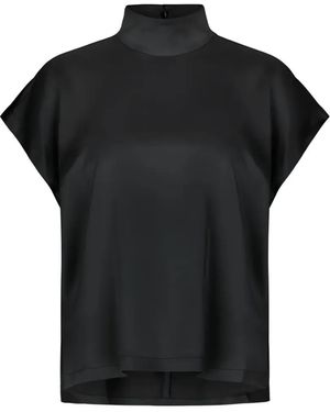 DRYKORN Alaria High-Neck Blouse - Black
