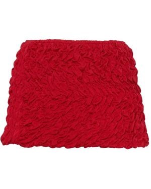 Selia Richwood Lia Shirred Mini Beach Skirt