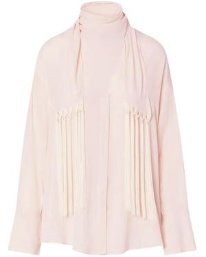 Liu Jo Shirt With Scarf - Pink