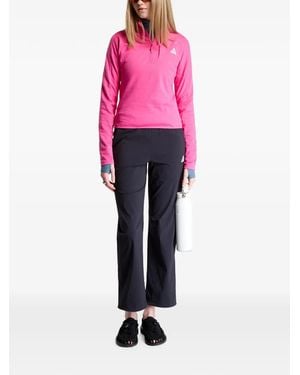 Nike Wolf Grid Therma-Fit T-Shirt - Pink