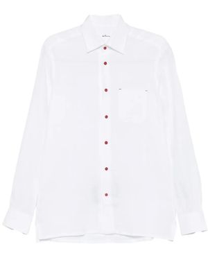 Kiton Chemise Boutonnée - White