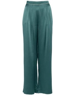 Eres Event Silk Pants - Green