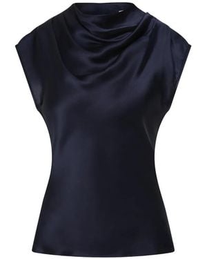 Rebecca Vallance Montague Draped Top - Blue