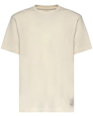 Emporio Armani Logo-Patch T-Shirt - White
