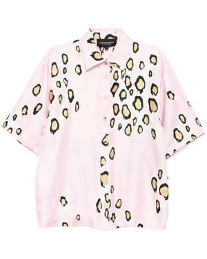 Cynthia Rowley Amalfi Camp Shirt - Pink