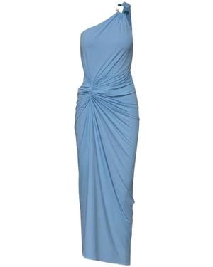 Baobab Canoa One-Shoulder Maxi Dress - Blue
