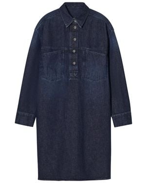 Closed Denim Shirt Dress - Blue