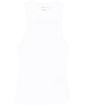 Victoria Beckham Rib Tank Top - White