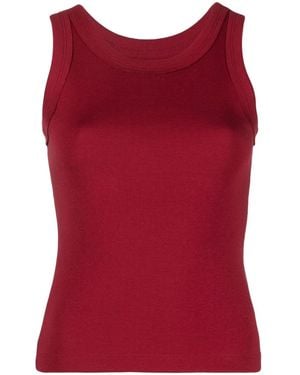Styland Organic Cotton Vest Top - Red