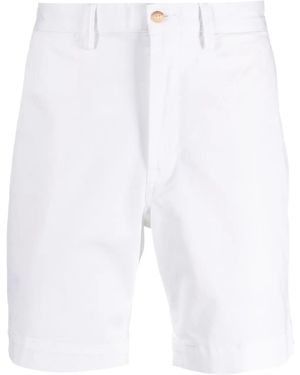 Polo Ralph Lauren Classic Bermuda Trousers - White