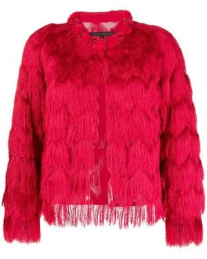 Shiatzy Chen Chaqueta Genisis The Burning Fire - Rojo